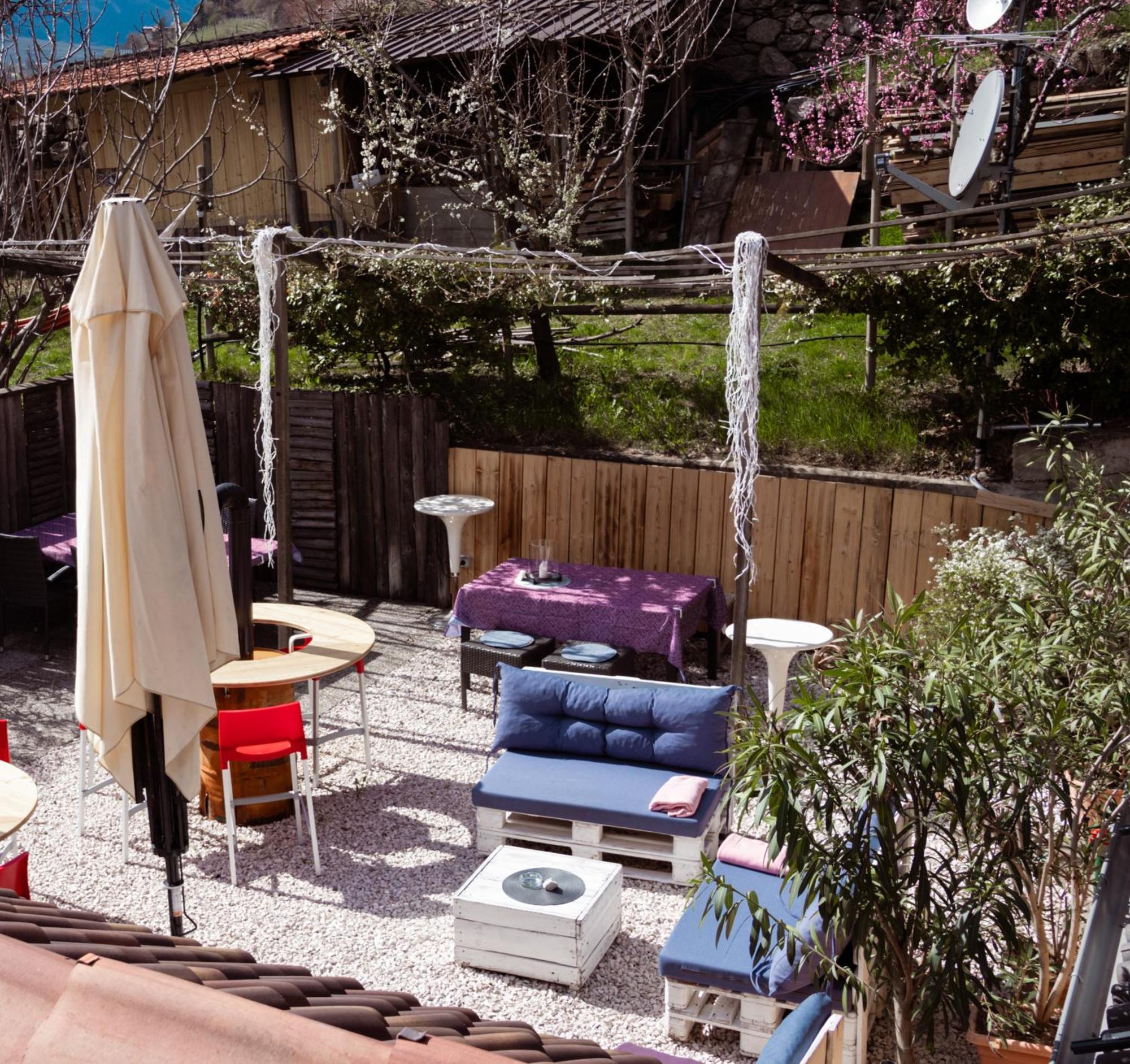 Garni Unterwegguetl Bed and Breakfast Naturns Buitenkant foto
